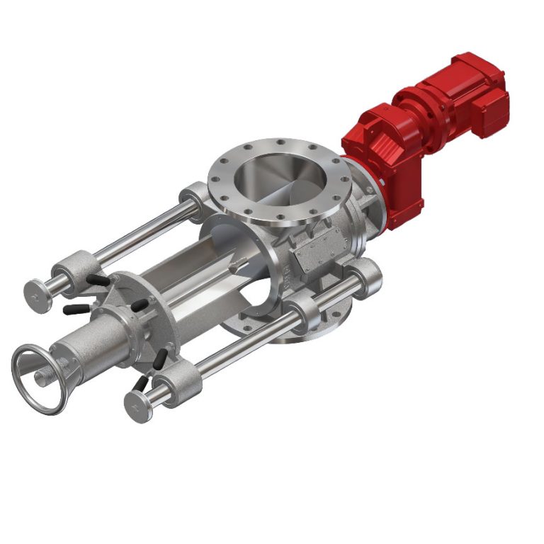 Sanitary rotary valve